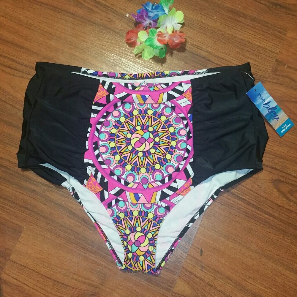 High waisted  plus size bottom Rue Bleu